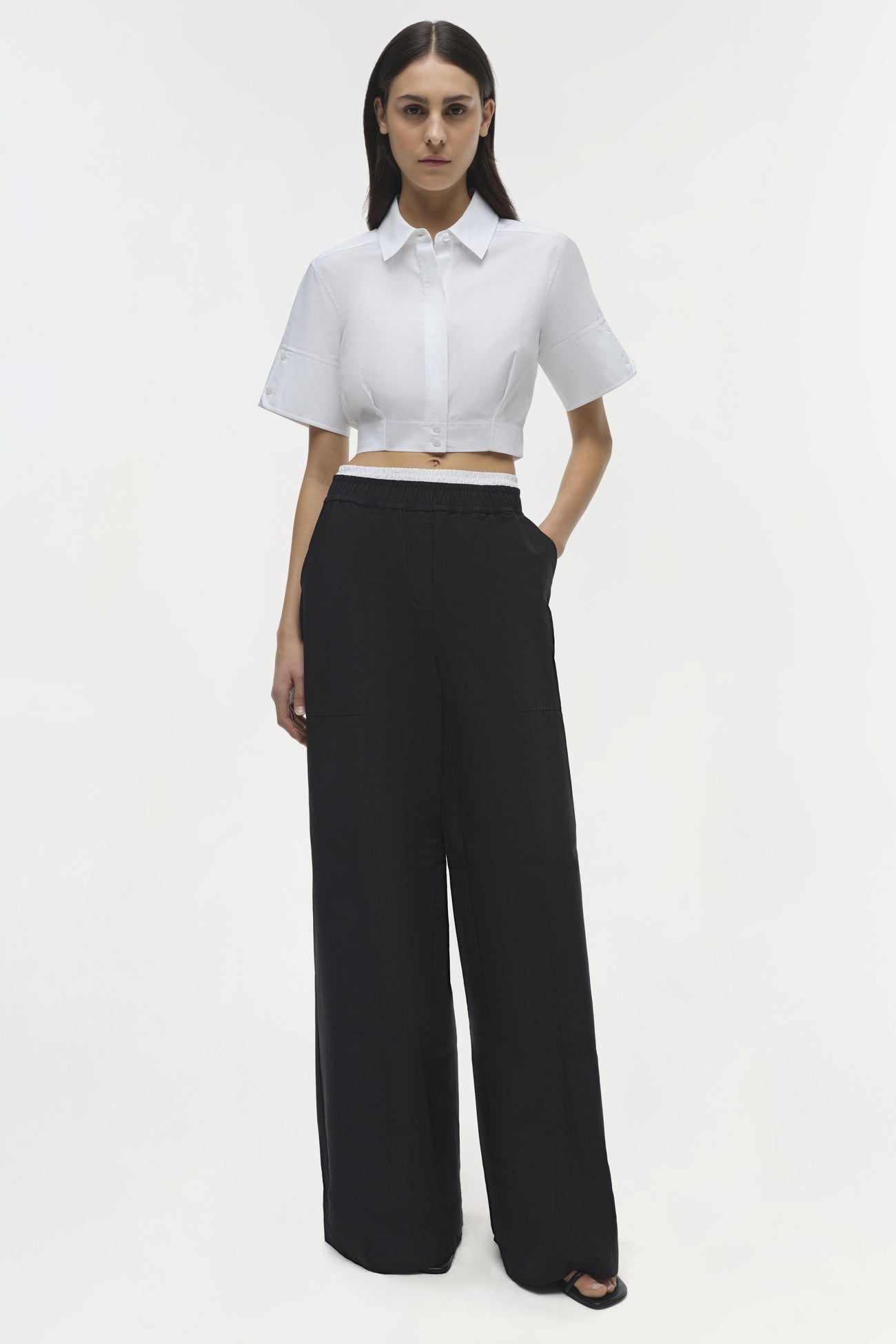 Pantalon à double ceinture Olly