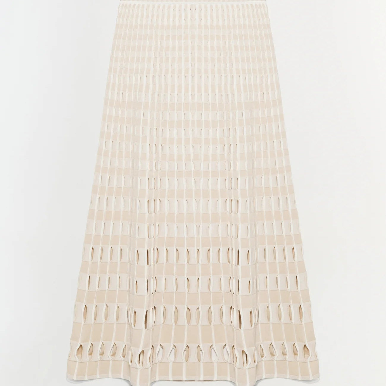 Jupe mi-longue en tricot Larken
