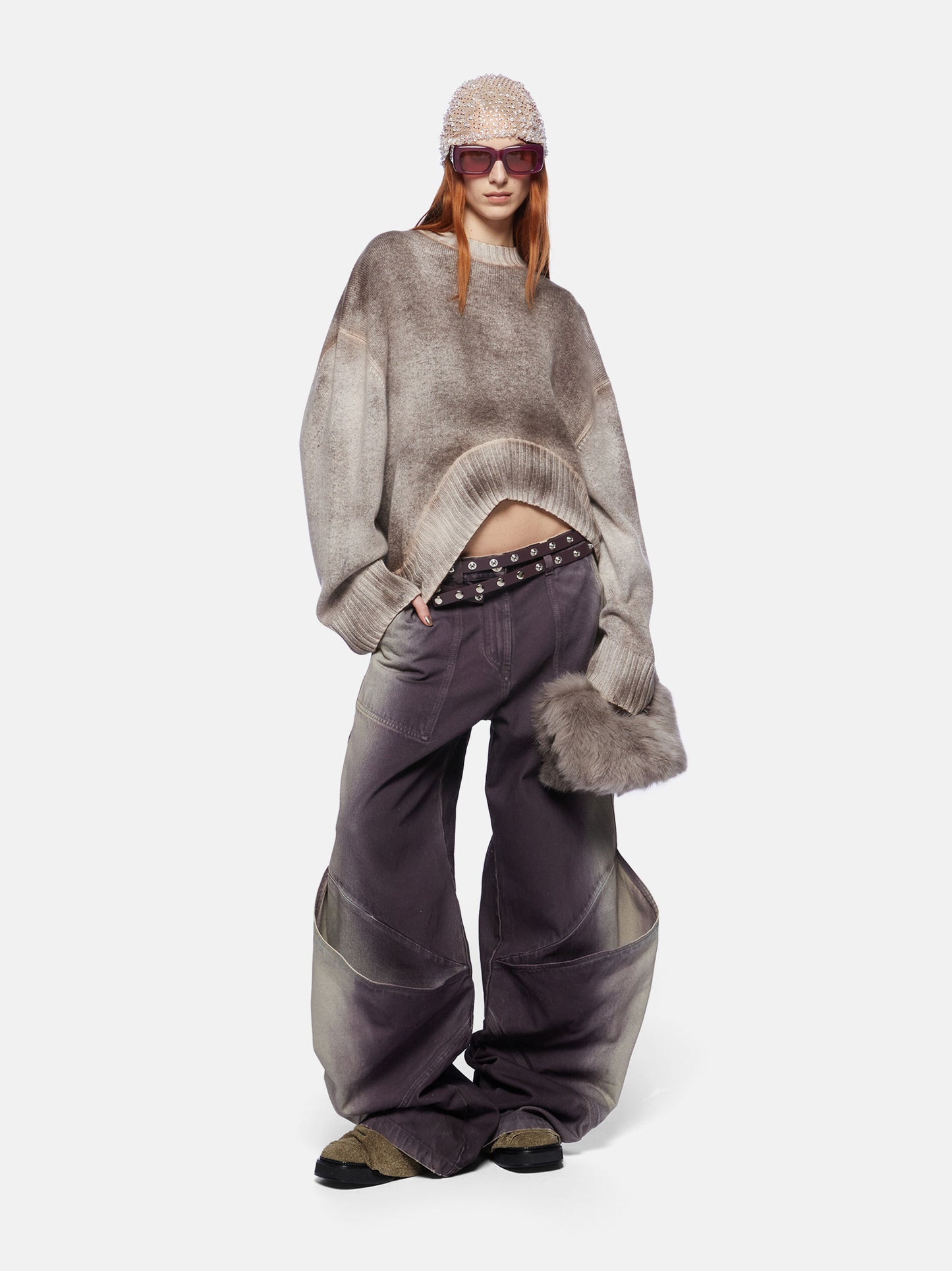 Taupe sweatshirt