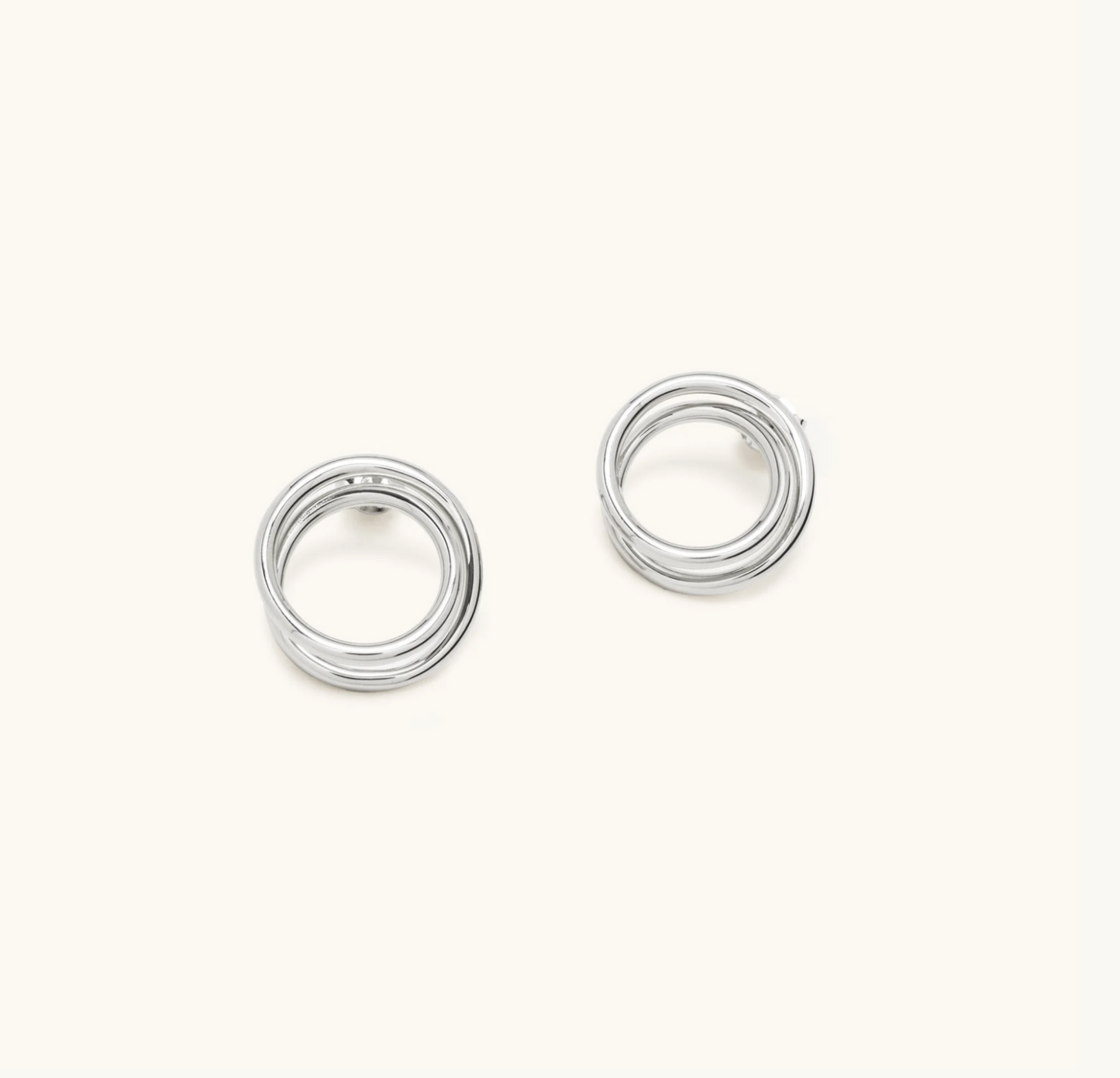 Boucle d'oreille Mini Spirale 2.0 Argent 925 ou Vermeil Or 18 carat Alt Paris