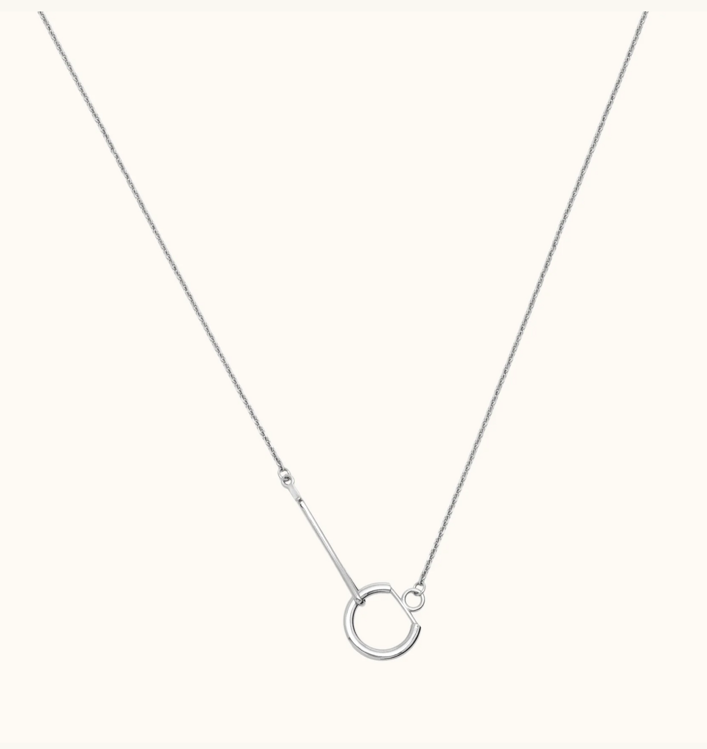 Le collier gousset vermeil Or 18 carat ou argent 925 Alt Paris