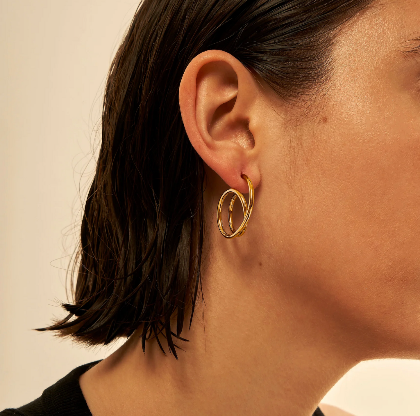 Boucle d'oreille Spirale 2.0 Vermeil Or 18 carat ou Argent 925 Alt Paris