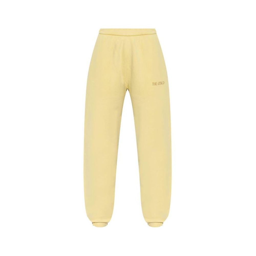 Melange Yellow long pants