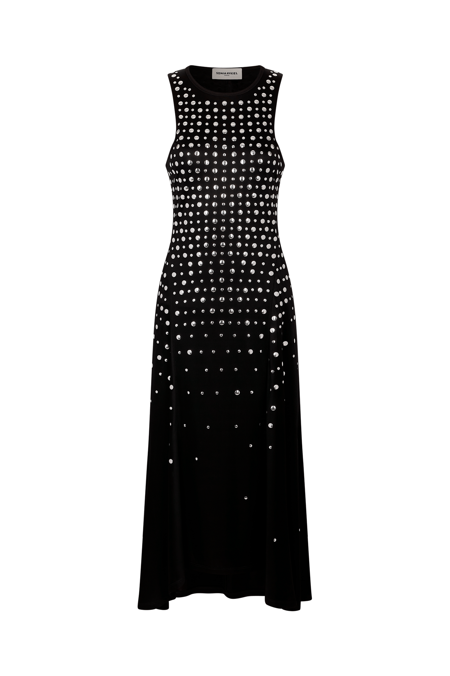 Robe cloutée noir Sonia Rykiel