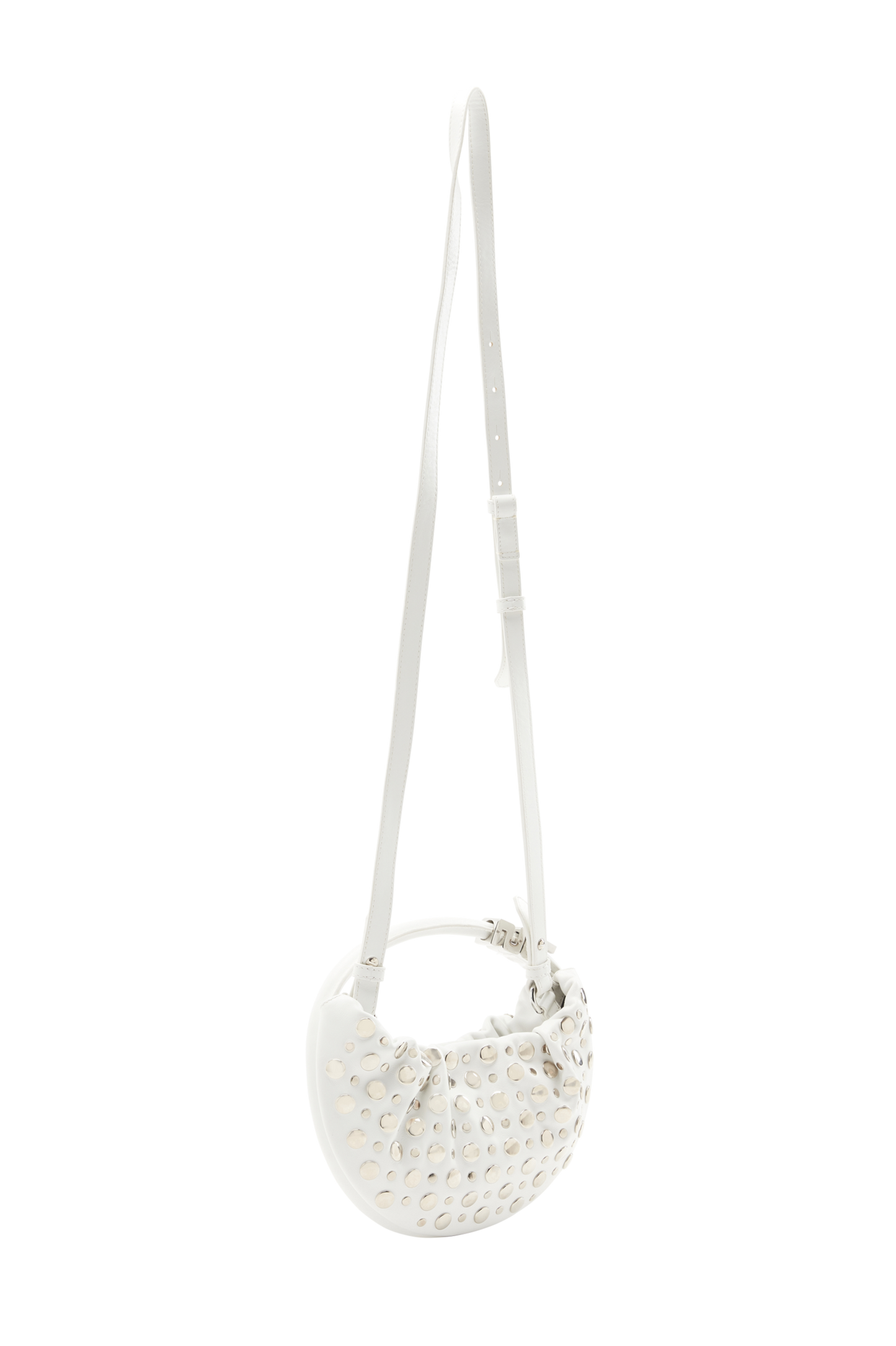 Domino PM cuir blanc Sonia Ryckiel