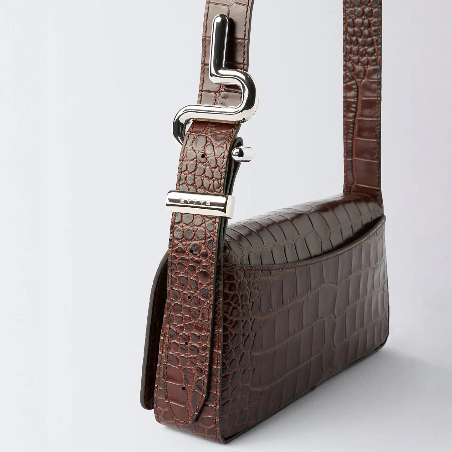 Sac Xana Croco Marron