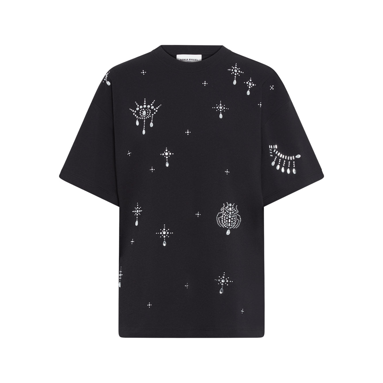 T-Shirt à Motifs Surréalistes