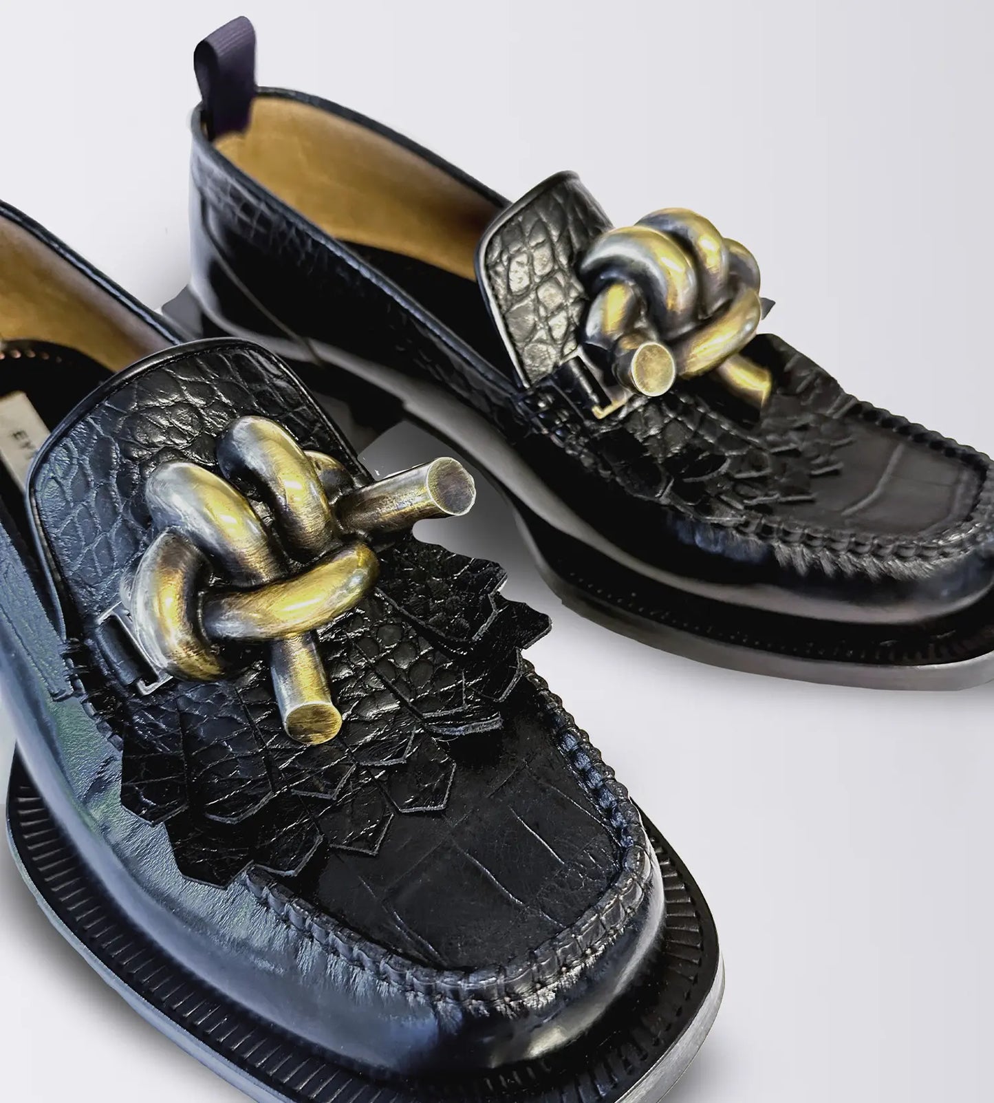 Mocassins Noir "RIO"