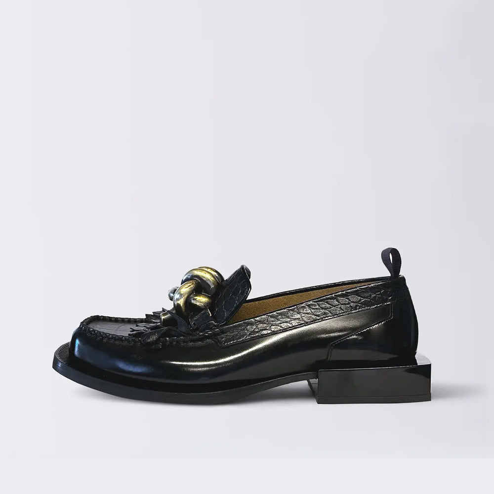 Mocassins Noir "RIO"