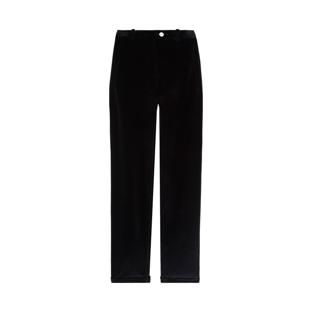 Pantalon Cigarette Velour