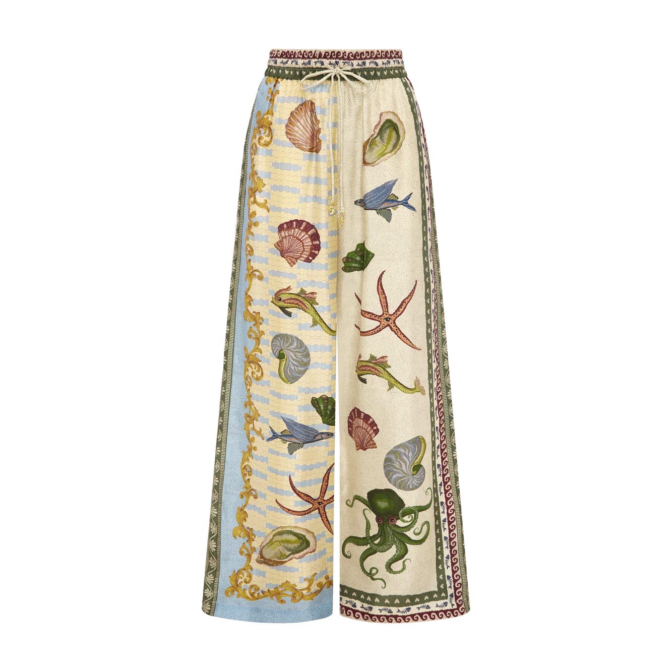Pantalon en Soie Bath House