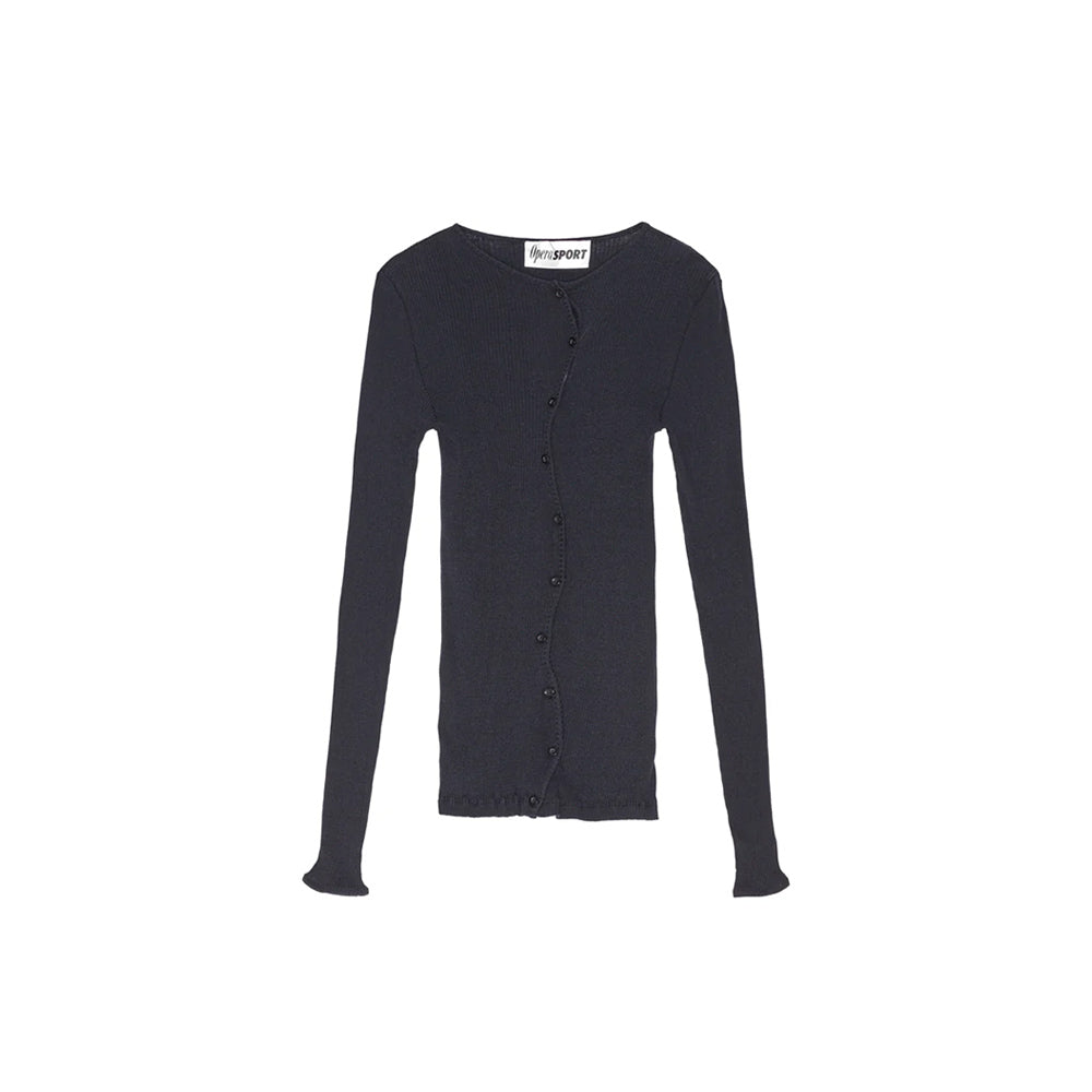 Claire Seamless Cardigan Blue