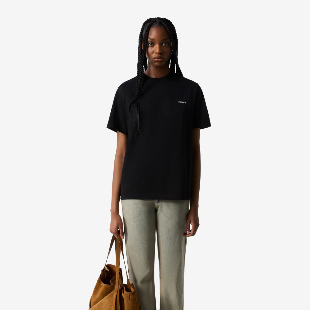 Tee Shirt Boxy Noir