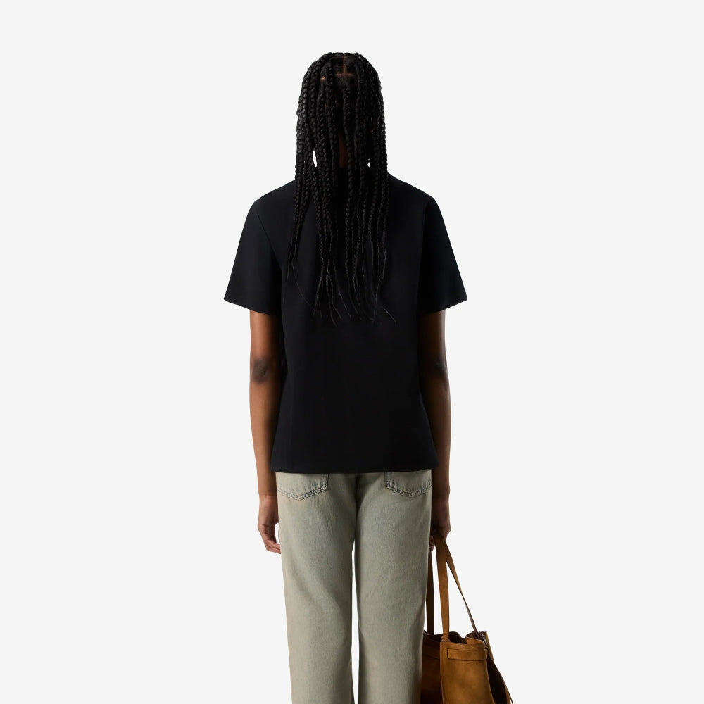 Tee Shirt Boxy Noir