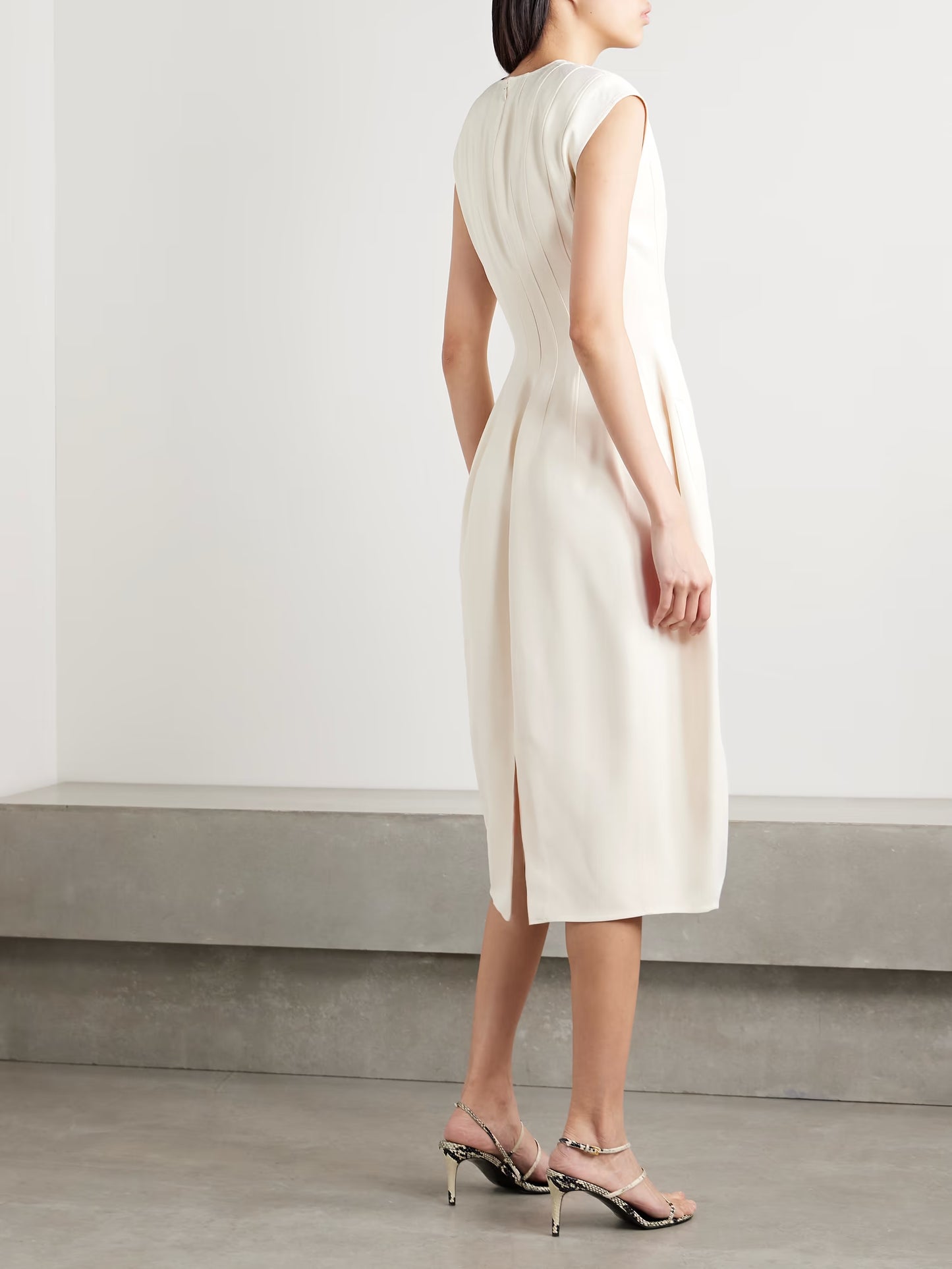 Robe Bichette Ivoire Altuzarra