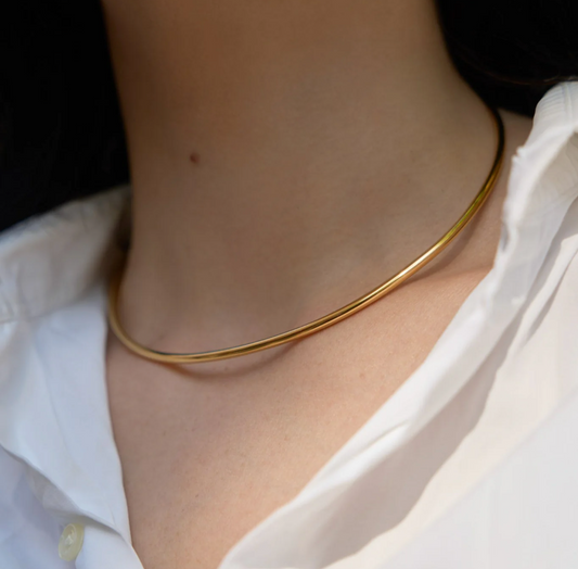 Jonc de cou 3.0 vermeil Alt Paris
