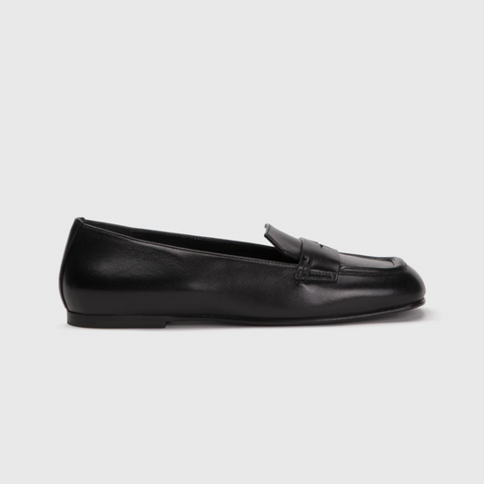 Nodaleto Mocassin Flat Noir
