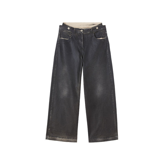Navy blue long pants
