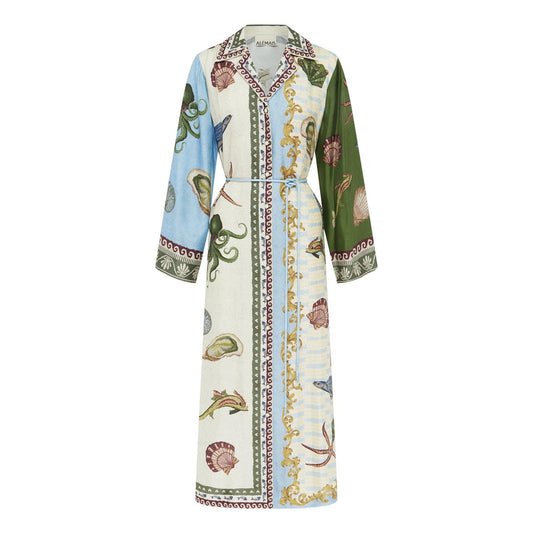 Robe-Chemise en Soie Bath House