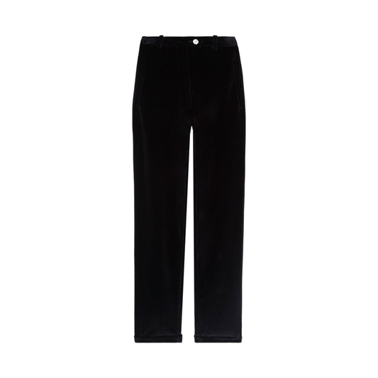 Pantalon Cigarette Velour