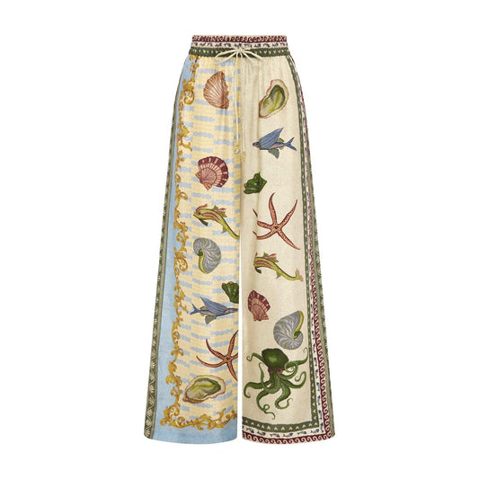 Pantalon en Soie Bath House