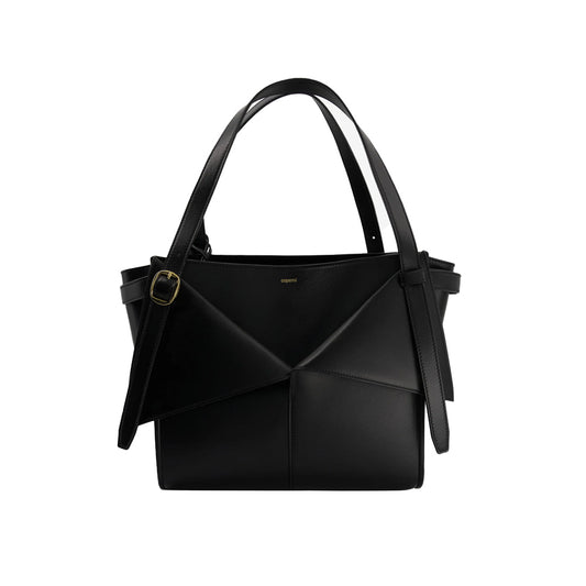 Sac Cabas "Belt" Medium Noir