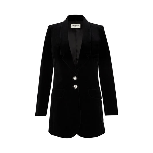 Veste Longue Velour
