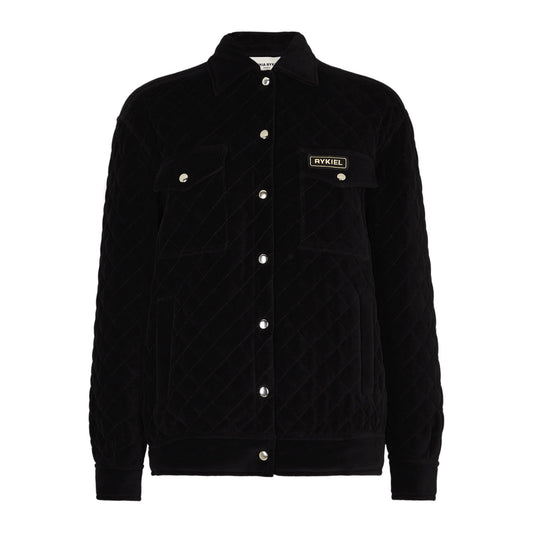 Veste Matelassée en Velours